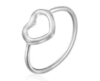 Mestige Fine Heart Ring - Silver