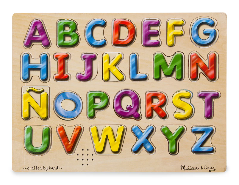 Melissa and doug hot sale abc sound puzzle