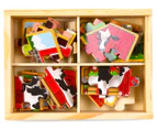 Melissa & Doug Farm Animals Puzzle In A Box