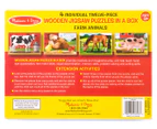 Melissa & Doug Farm Animals Puzzle In A Box