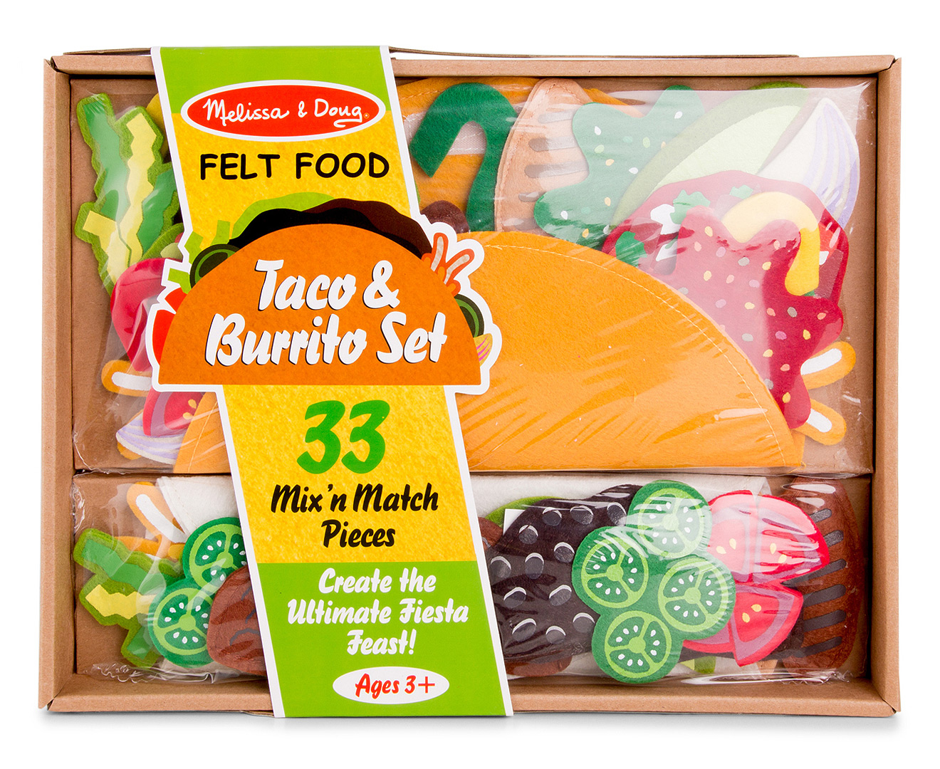 melissa and doug felt taco and burrito set