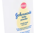 2 x Johnson's Baby Powder Medicated Anti-Rash 425g