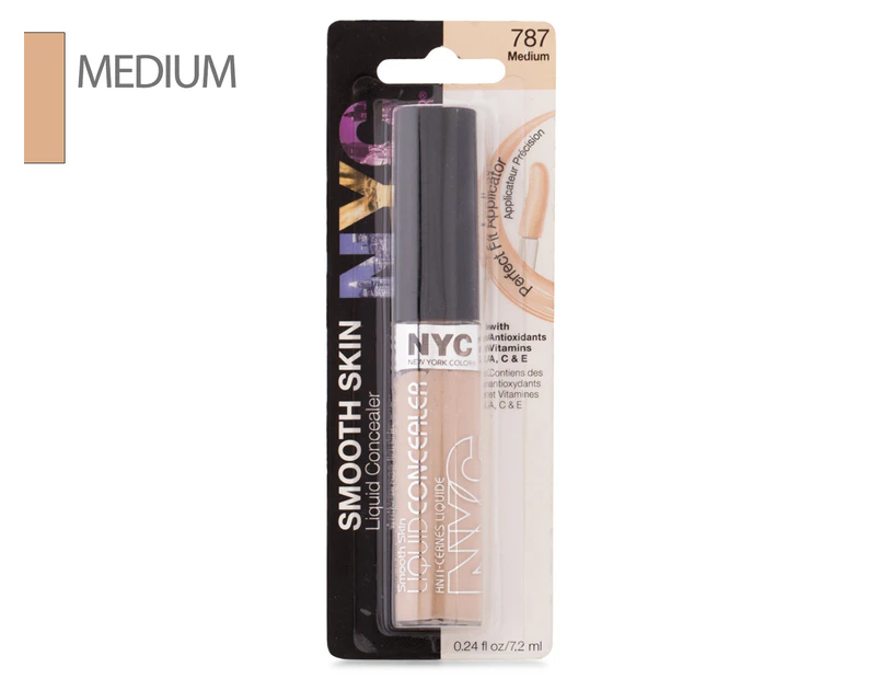 NYC Smooth Skin Liquid Concealer - #787 Medium
