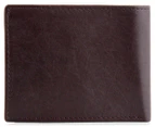 Joseph Abboud Leather Slimfold Wallet - Brown