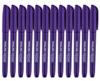 Penline Hot Shot Highlighter 12-Pack - Violet