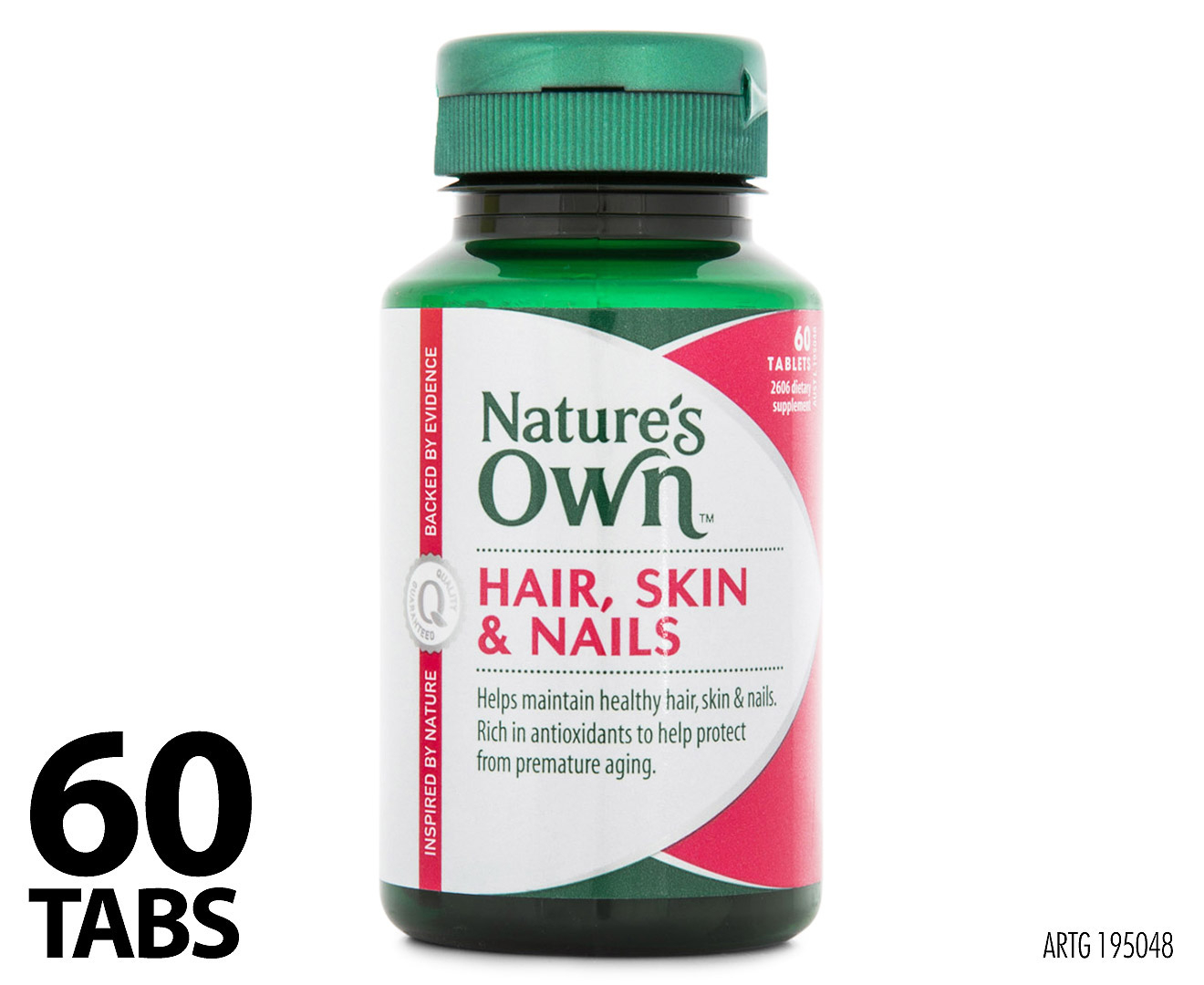 Nature S Own Hair Skin Nails 60 Tabs Catch Com Au