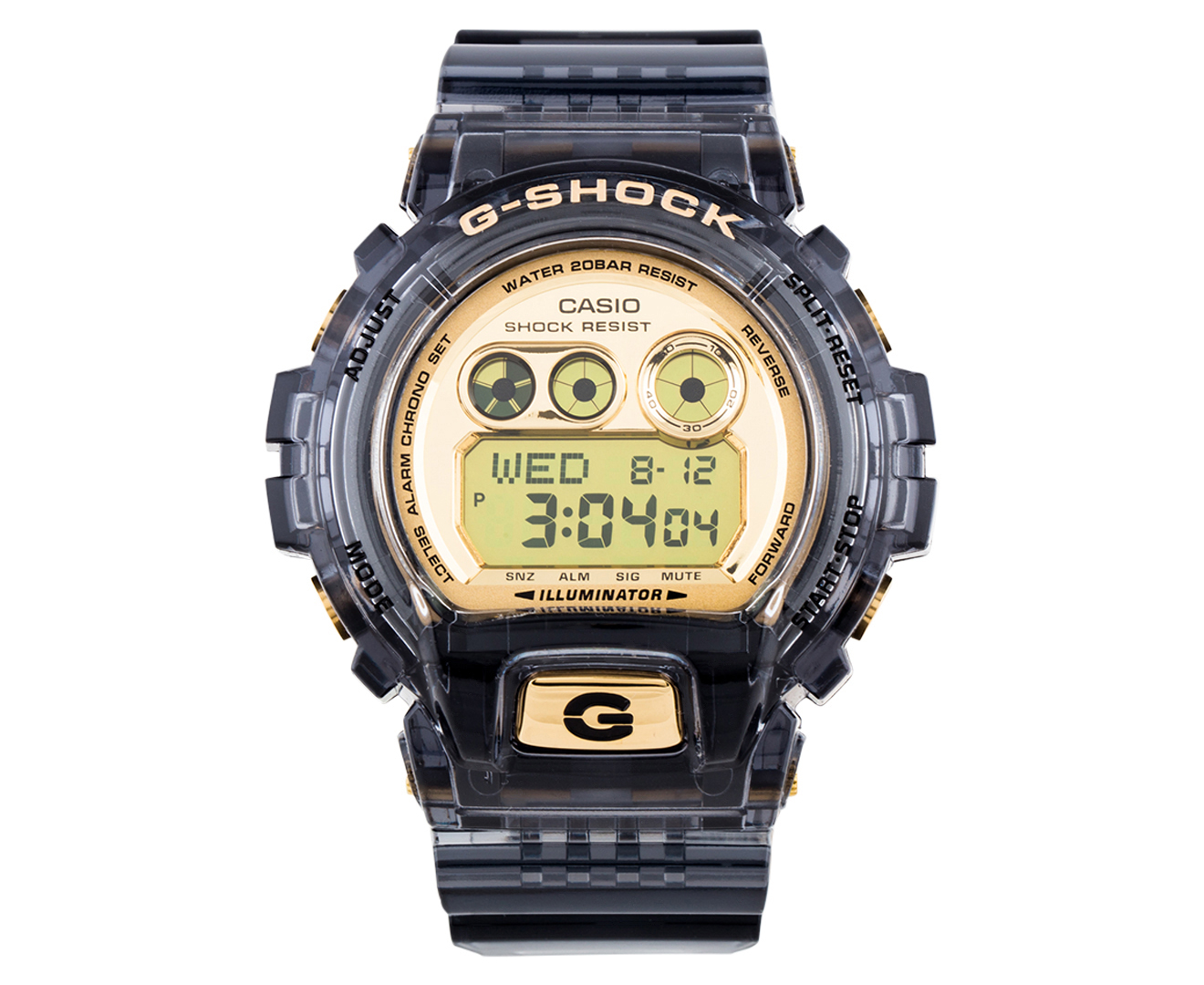 Casio G-Shock Oversized Classic Watch - Jelly Grey | Scoopon Shopping