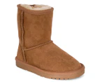 OZWEAR Connection Kids' Long Ugg Boots - Chestnut
