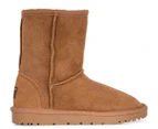 OZWEAR Connection Kids' Long Ugg Boots - Chestnut
