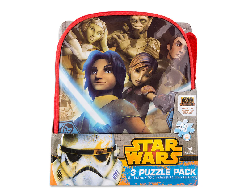 Star Wars Carry & Go 3 Puzzle Backpack