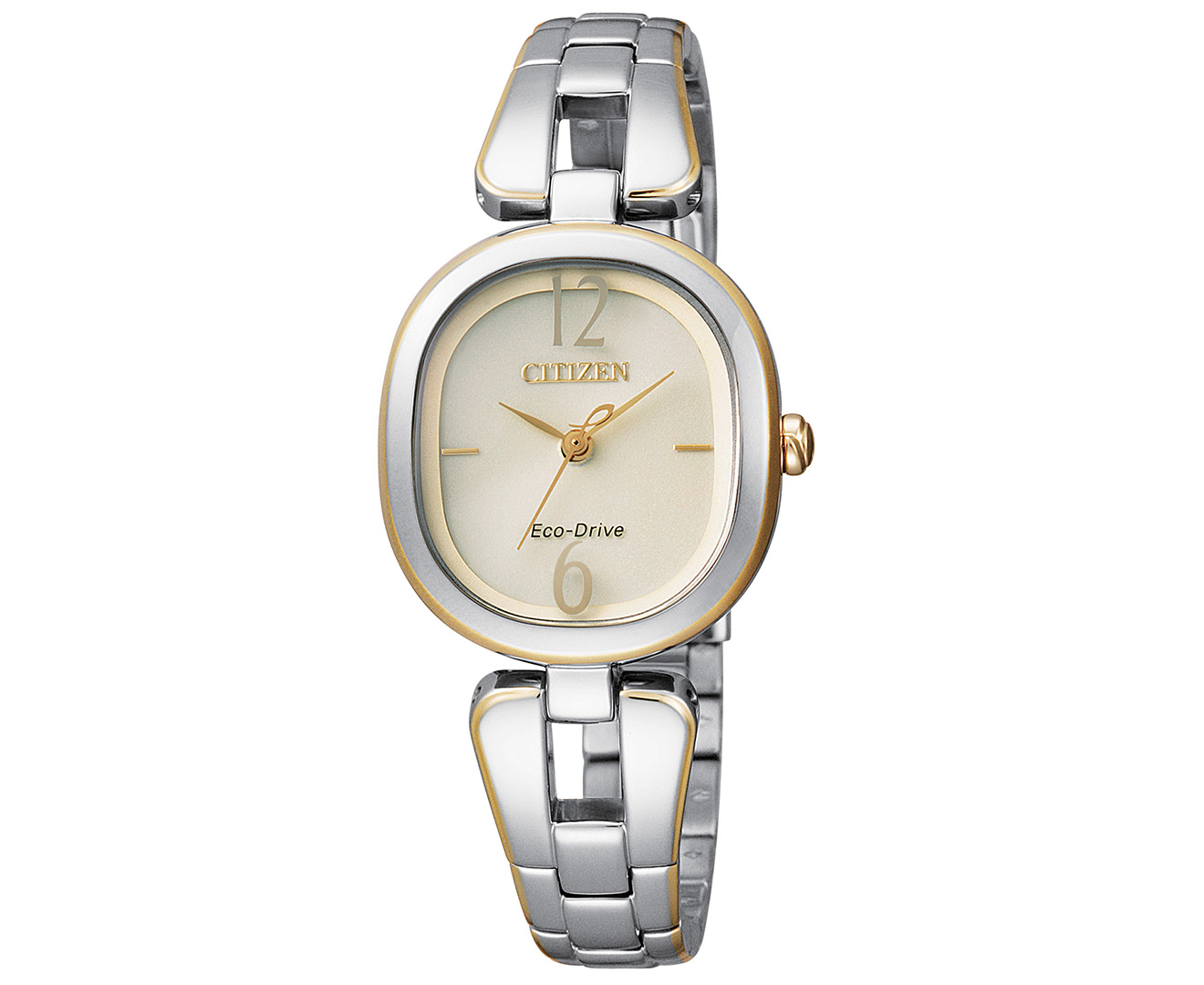 citizen eco drive watch women's silver