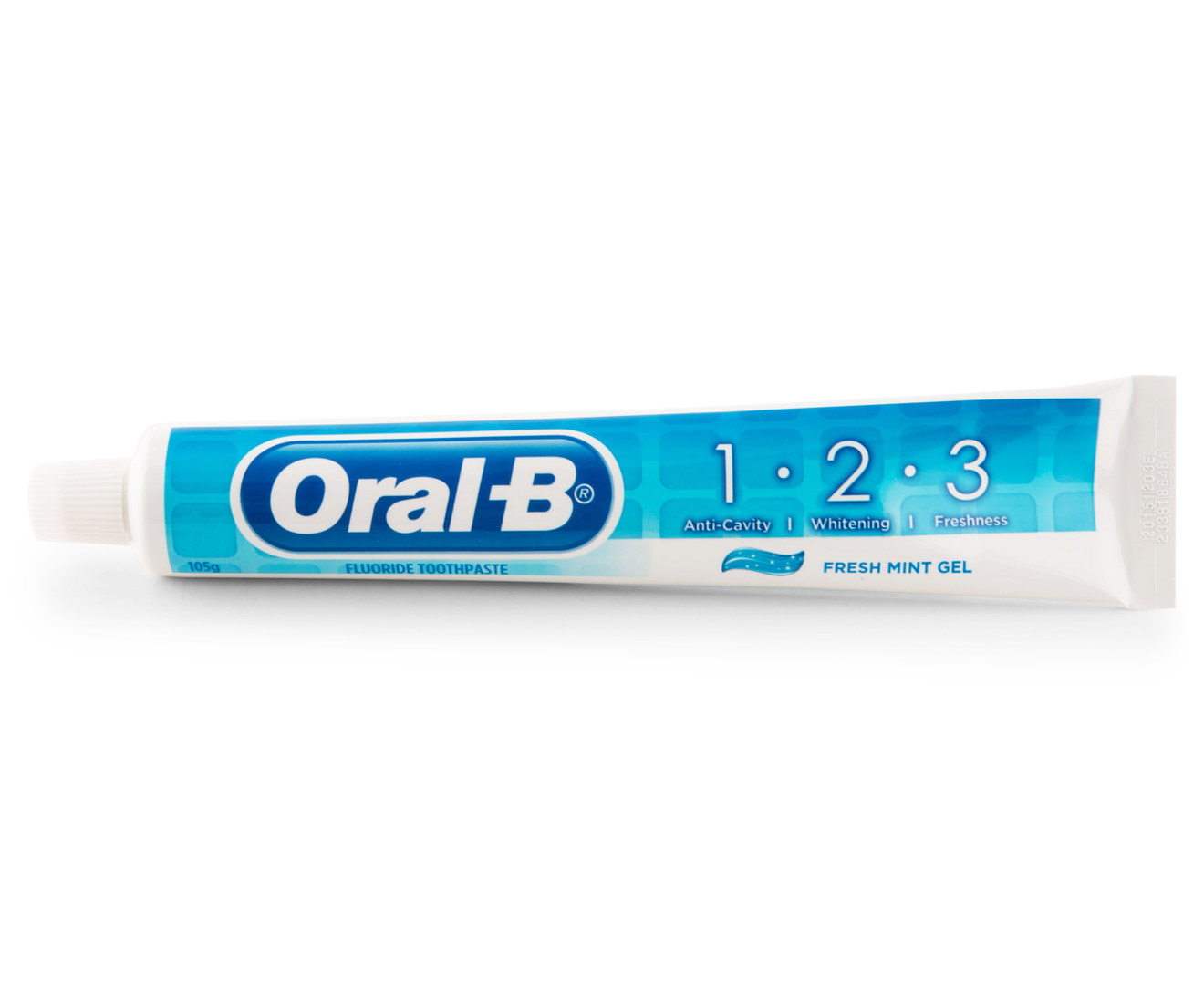 12 x Oral-B 123 Whitening Mint Gel 105g | Catch.com.au