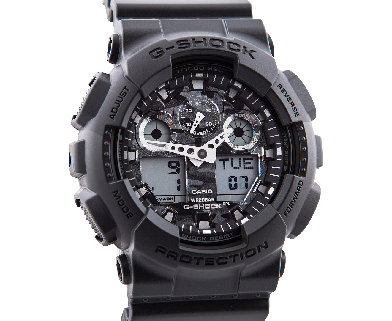 casio g shock camo watch