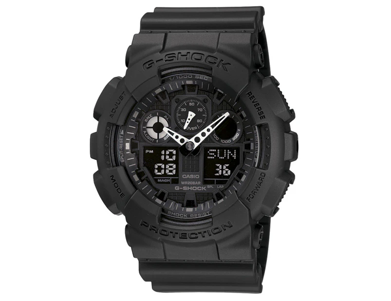 Casio Men's G-Shock Duo Series GA100-1A1DR Watch - Black