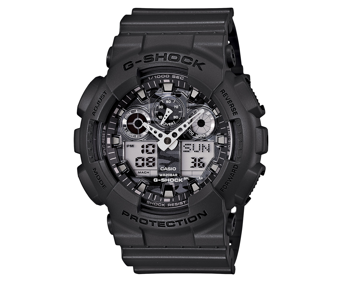g shock grey camo