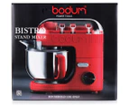 Bodum 4.7L Bistro Electric Stand Mixer - Red