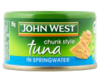12 x John West Chunk Style Tuna - Springwater 95g