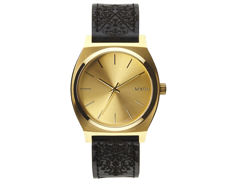 Nixon Women's 37mm Time Teller Watch - Gold/Ornate