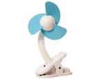 Dreambaby Stroller Fan - White & Blue