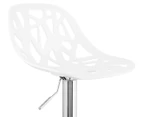 Cooper & Co. Geo Bar Chair - White