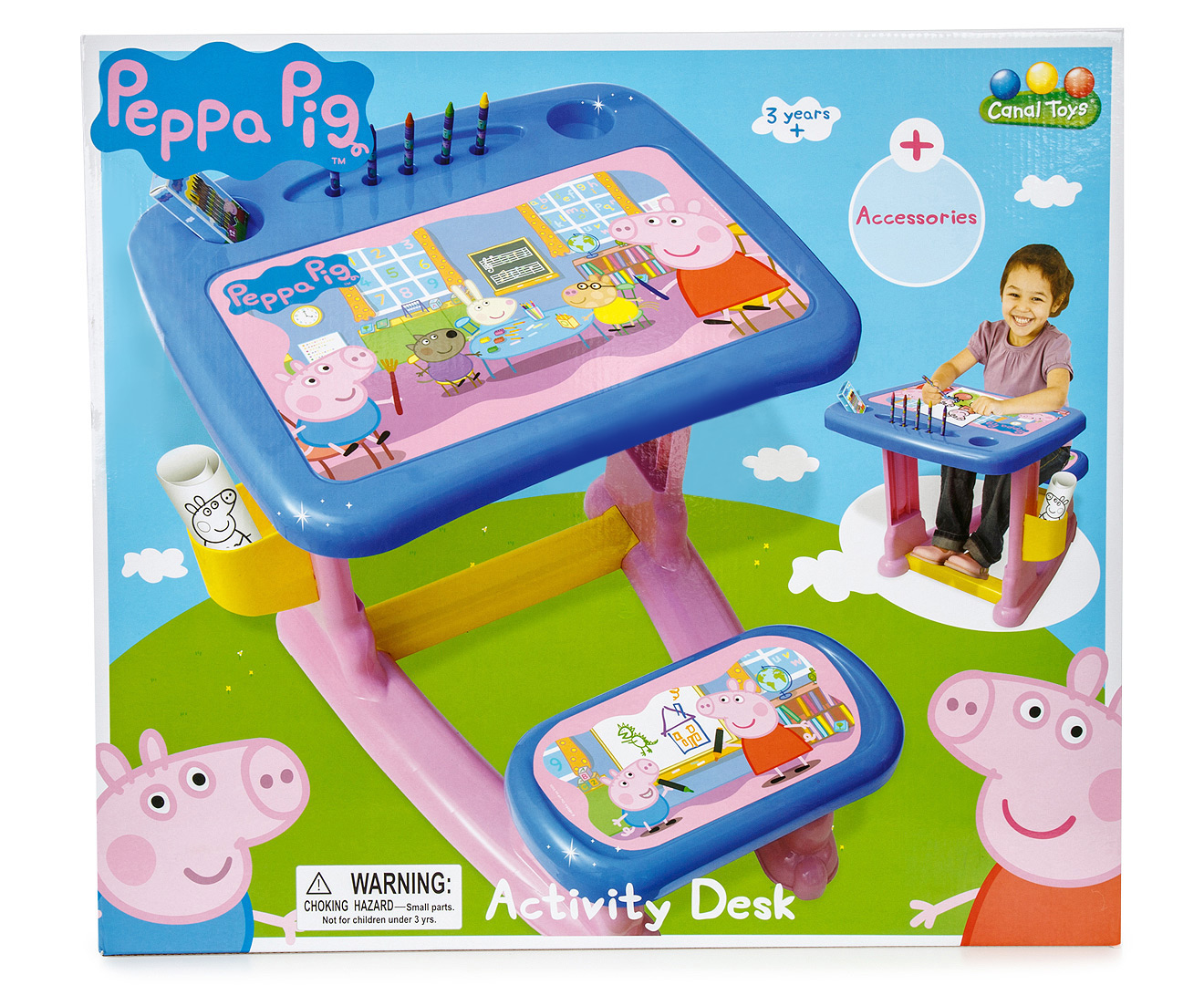 Peppa Pig Activity Desk With Seat