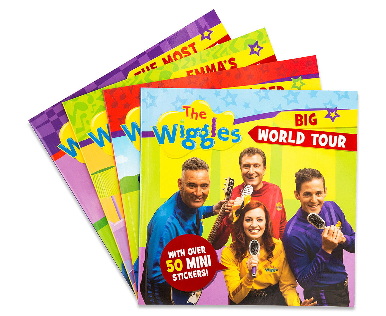 The Wiggles Mini Sticker 4-Book Set | Catch.com.au