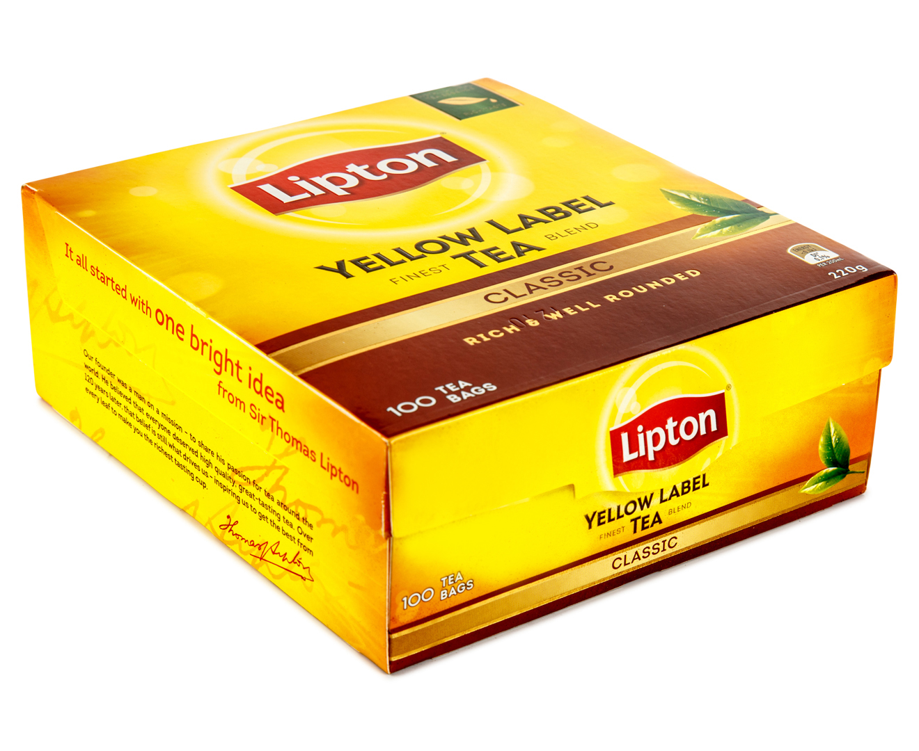 2 x Lipton Lipton Yellow Label Classic Tea 100pk ...