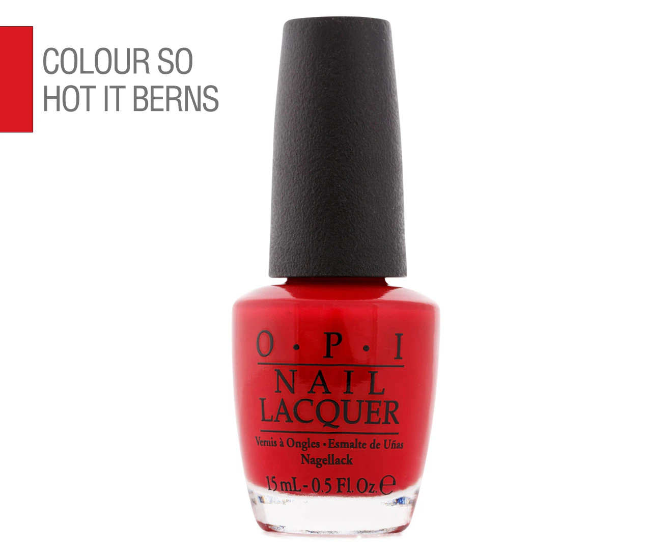 OPI Nail Polish Lacquer - NL Z13 So Hot It Berns 15ml