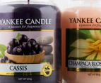 Yankee Candle Large Glass Jar Candles 2-Pack - Cassis/Champaca Blossom