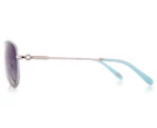 Tiffany & Co. Women's Ziegfeld Sunglasses - Silver/Blue