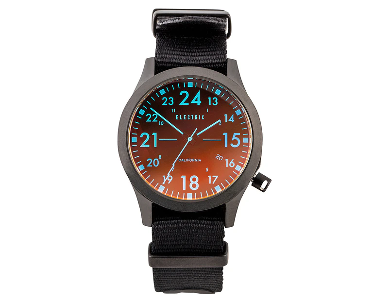 Electric 40mm FW01 NATO Watch - Orange/Black