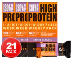 3 x Systemax High Protein Bars Salted Caramel 7pk