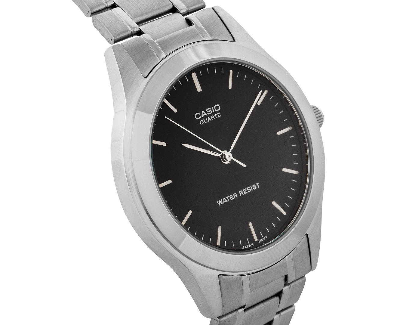 Casio 36.4mm Vintage MTP1128A-1A Stainless Steel Analogue Watch