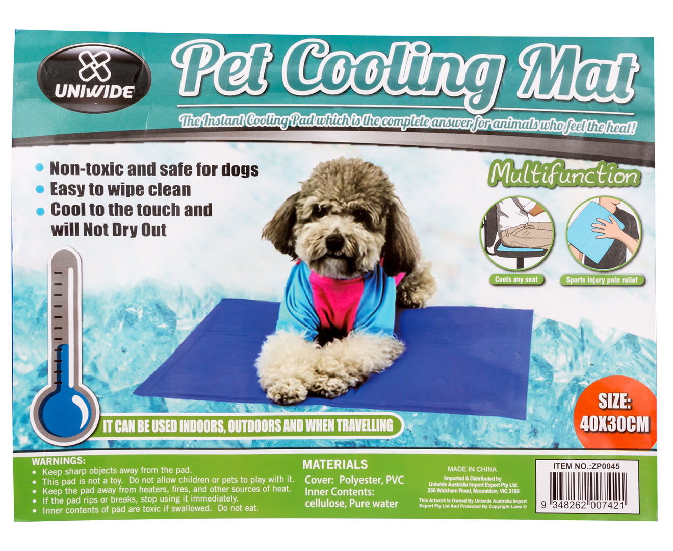 pet cooling mat australia