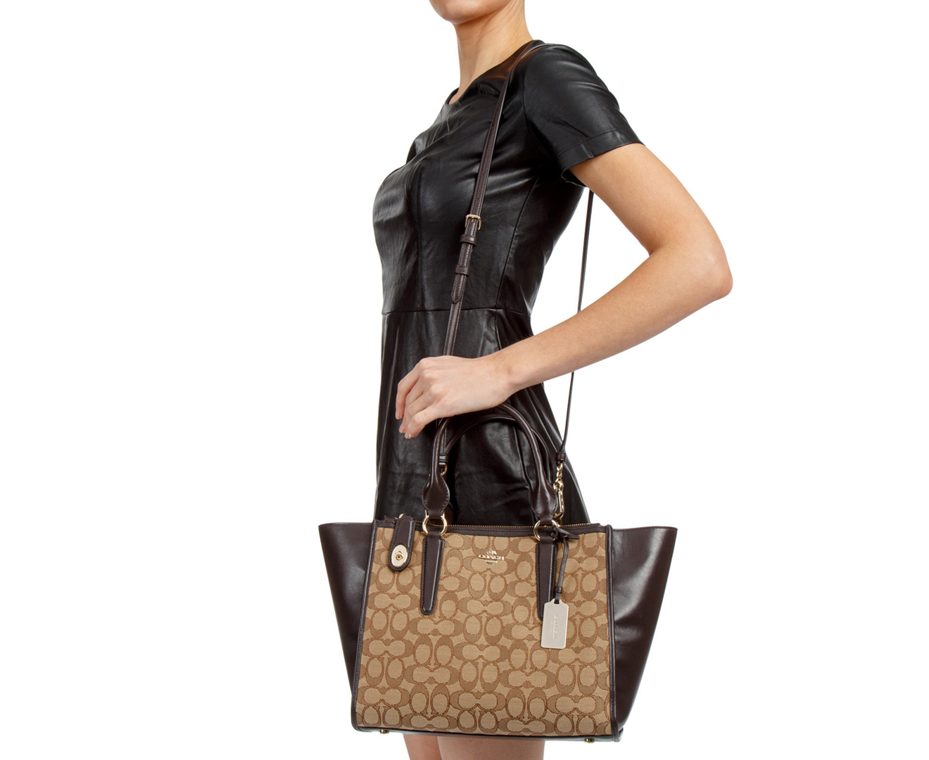 Coach Crosby Carryall Double Zip Tote Bag Review 