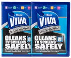 2 x Kleenex Viva TV & Computer Screen Wipes Kit