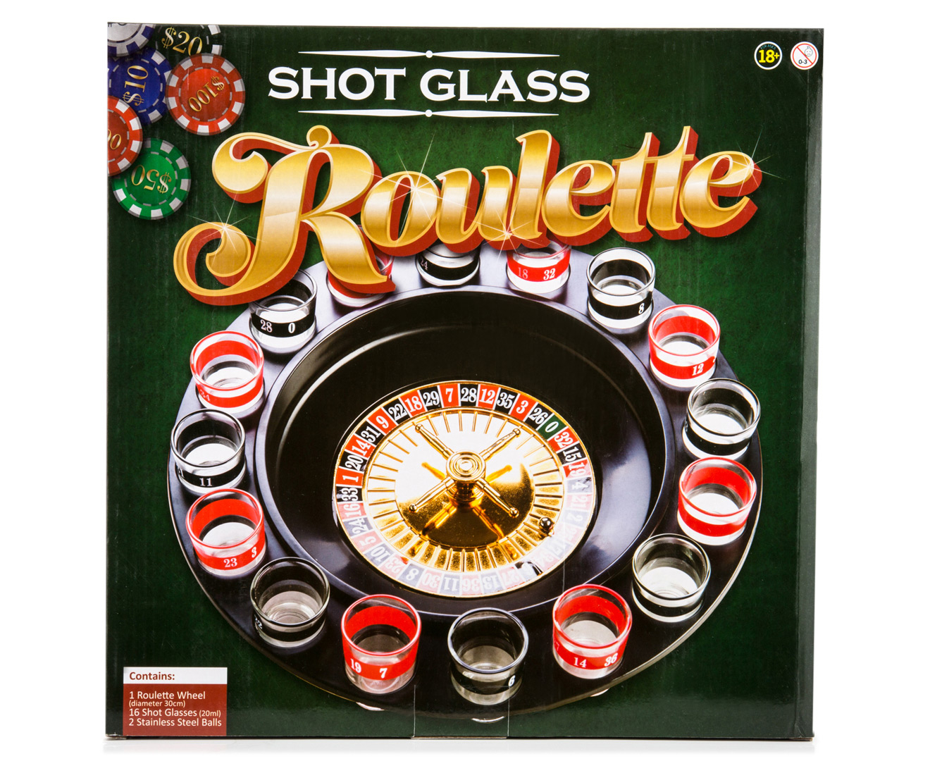Shot Glass Roulette  | Catch.com.au