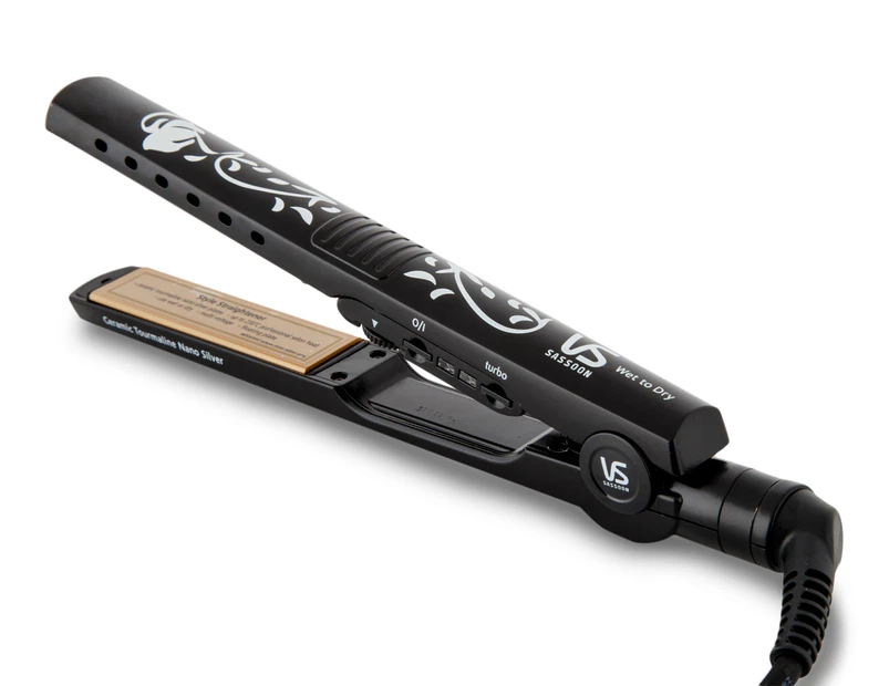 VS Sassoon Studio Tools Wet & Dry Style Straightener