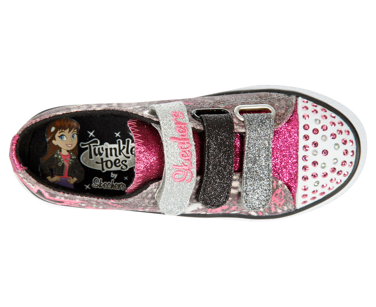 Skechers twinkle toes outlet peace and love