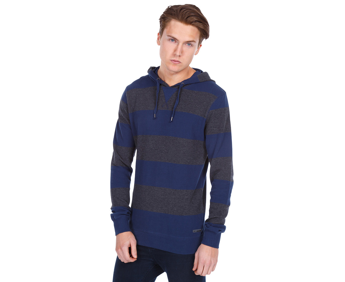 Mossimo Men's Jacob Waffle Hoodie - Hudson Navy | Catch.com.au