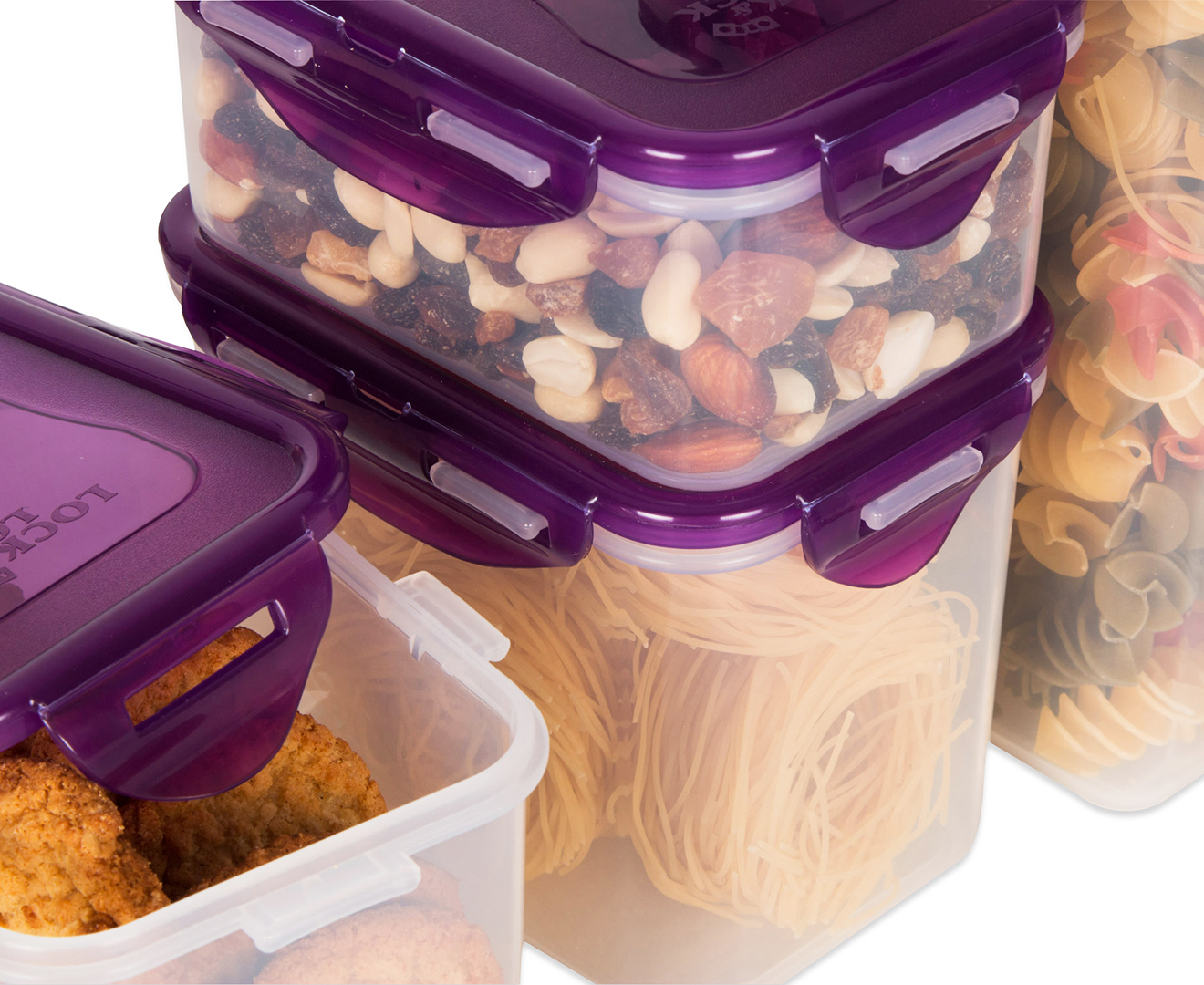 Lock Lock Classic Pantry 20 Piece Set Purple Catch Com Au