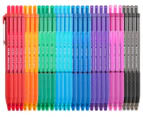Paper Mate Inkjoy 300 Retractable Ballpoint Pens 30-Pack - Assorted Colours