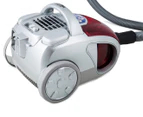 Nilfisk Combat Ultra Bagless Vacuum Cleaner - Silver/Red