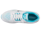 Nike Tri Fusion Run Women's Shoe - White/Metallic Silver/Blue