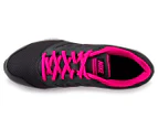 Nike Downshifter 6 Women's Shoe - Dark Grey/Black/Pink Foil/White