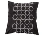 Mod By Linen House 65x65cm Ravi European Pillowcase - Black/White