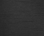 Belmondo 220x223cm Selby Eyelet Curtain Pair - Black