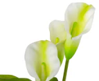 Willow & Silk 40cm Potted Calla Lily Artificial Plant