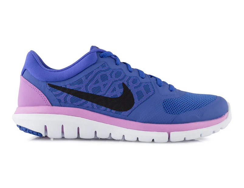 Nike Women's Flex 2015 Running Shoe - Persian Violet/Black/Fuchsia/White