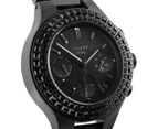DKNY Women's 38mm Chambers Multifunction Watch - Black
